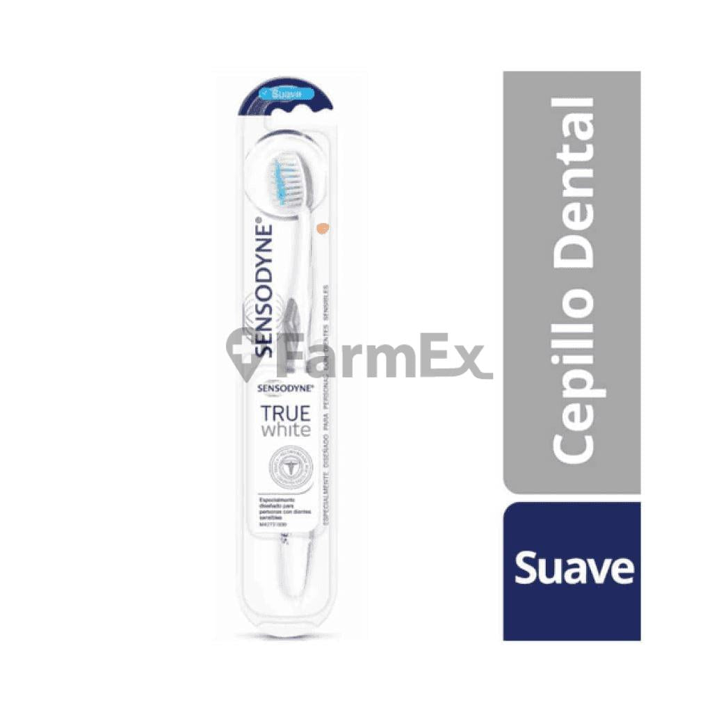 Cepillo Dental Sensodyne "True White" Suave x 1 unidad GSK